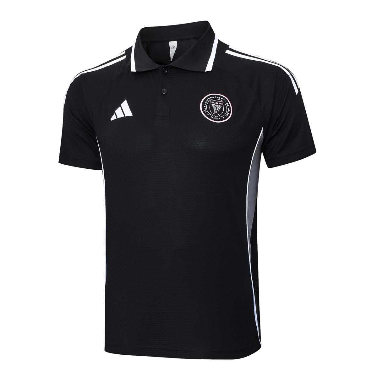 Mens Inter Miami C.F. Polo Shirt Black 2025/26