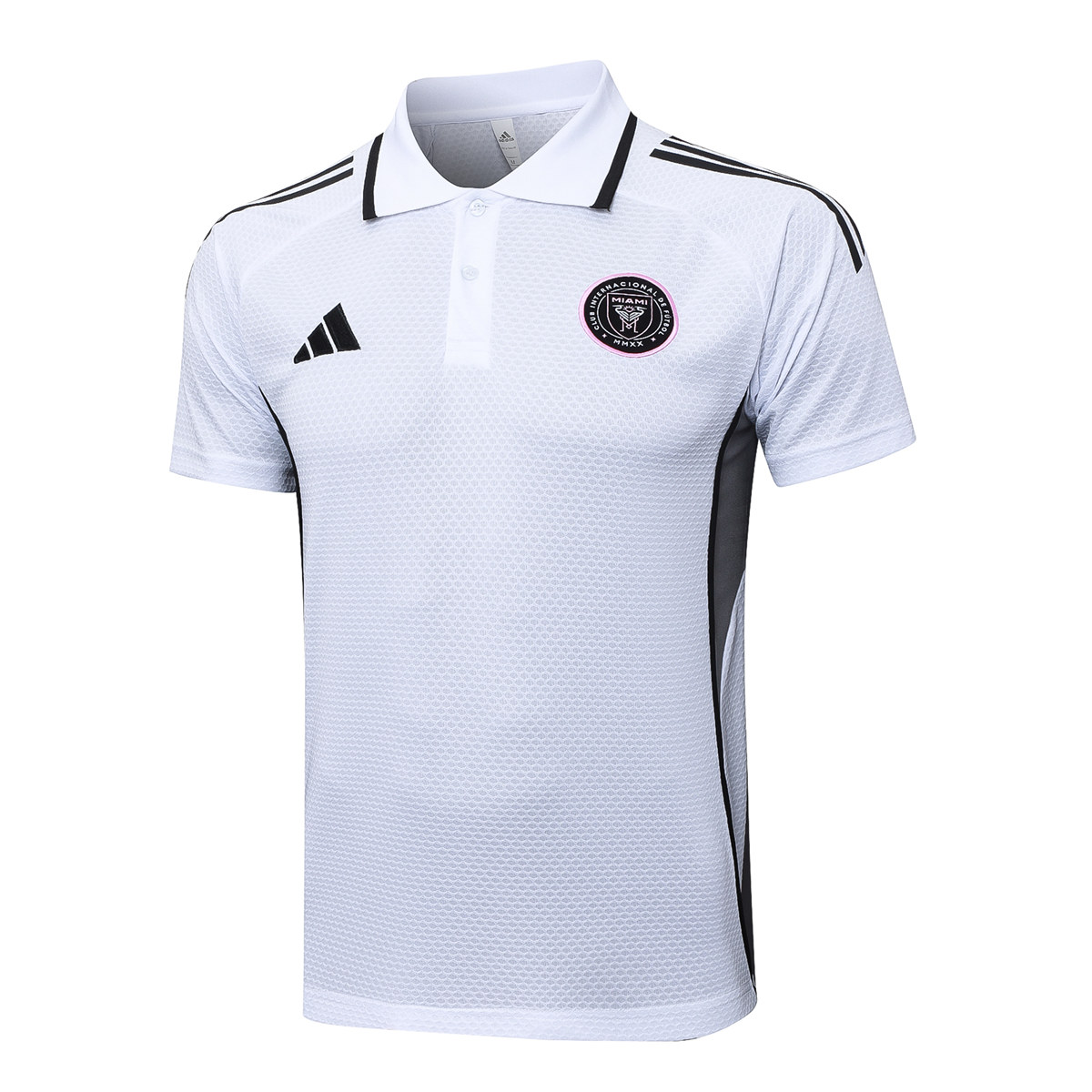 Mens Inter Miami C.F. Polo Shirt White 2025/26