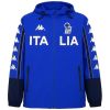 Mens Italy All Weather Windrunner Jacket Retro Blue 2025
