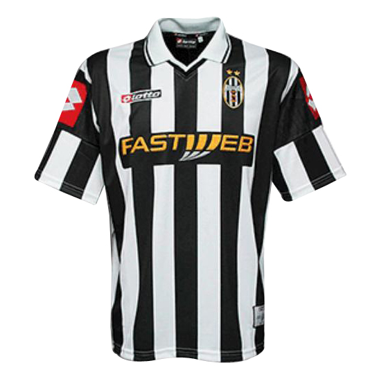 Mens Juventus Retro Home Jersey Mens 2001/02