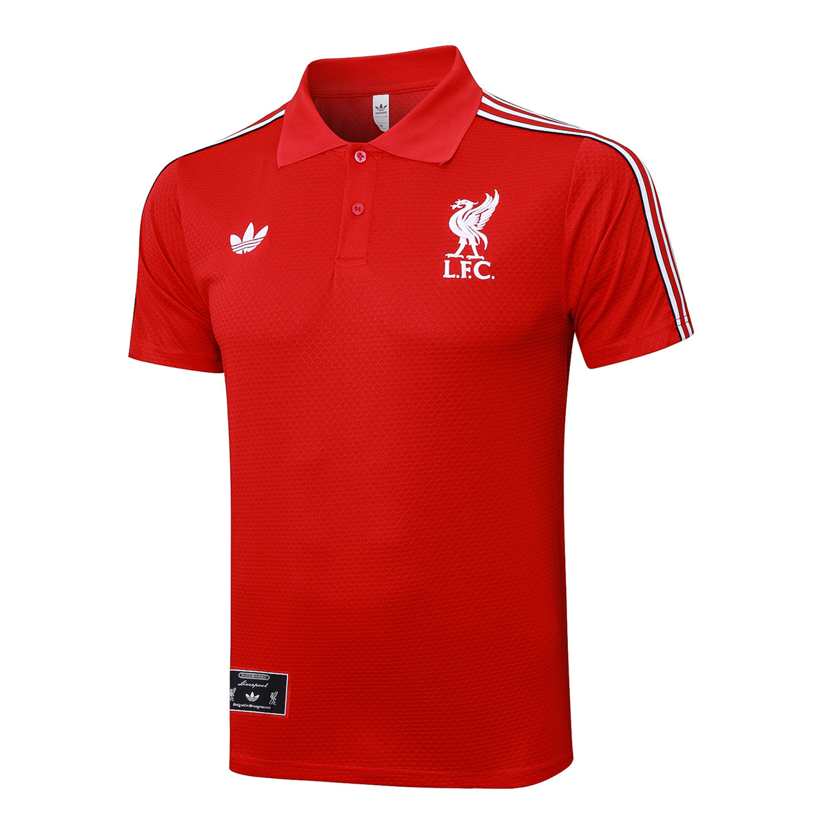 Mens Liverpool Polo Shirt Red 2025/26
