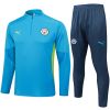 Mens Manchester City Training Suit Blue 2025/26