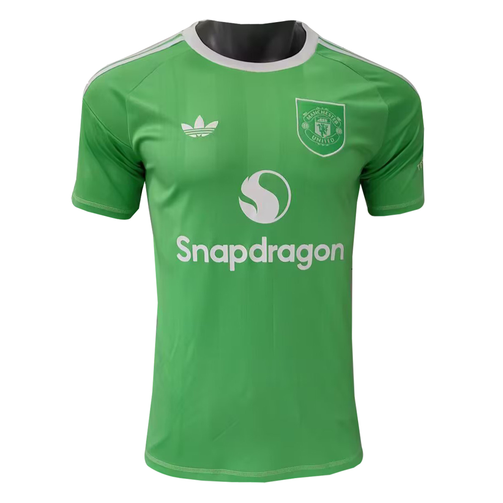 Mens Manchester United Goalkeeper Green Jersey 2025/26