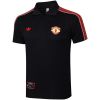 Herren Manchester United Polo Shirt Schwarz II 2025/26