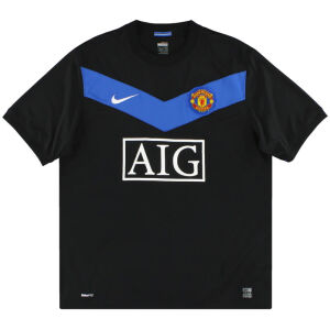 Mens Manchester United Retro Away Jersey 2009/10