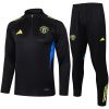Mens Manchester United Training Suit Black 2025/26
