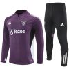Mens Manchester United Training Suit Purple 2025/26