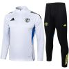Mens Manchester United Training Suit White II 2025/26
