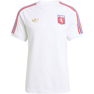 Mens Olympique Lyonnais 75th Anniversay White T-Shirt 2025/26