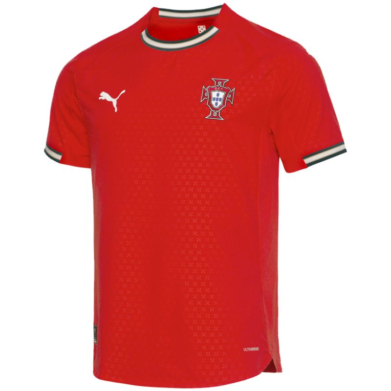 Mens Portugal Home Authentic Jersey 2025 – Match