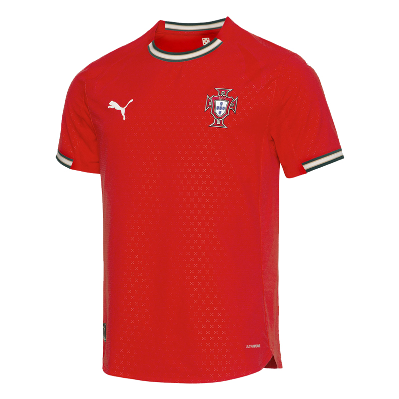 Mens Portugal Home Authentic Jersey 2025 – Match