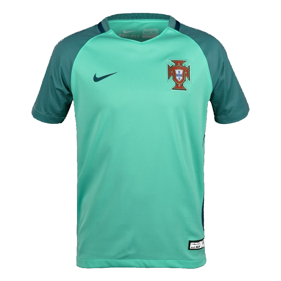 Mens Portugal Retro Away Jersey 2016