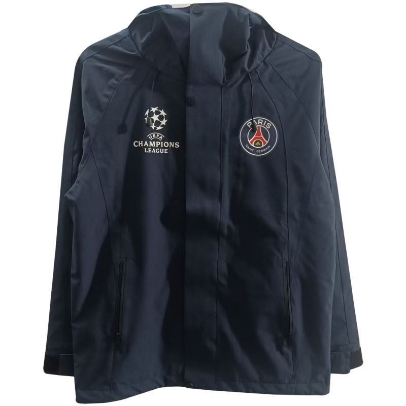 Herren PSG All Weather Windrunner Jacke Champions League Royal 2025/26