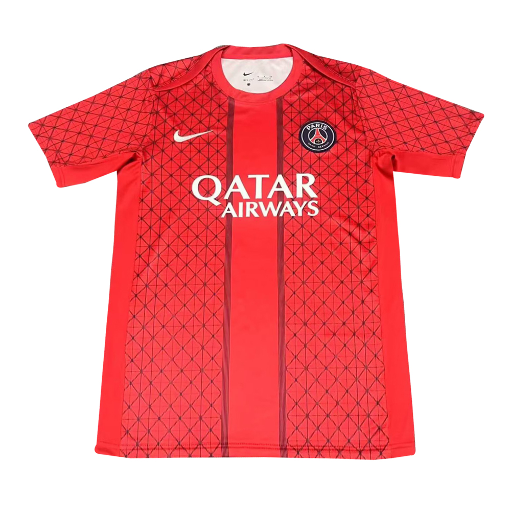 Mens PSG Short Training Jersey Red 2025/26