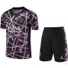 Mens PSG Short Training Suit Black 2025/26
