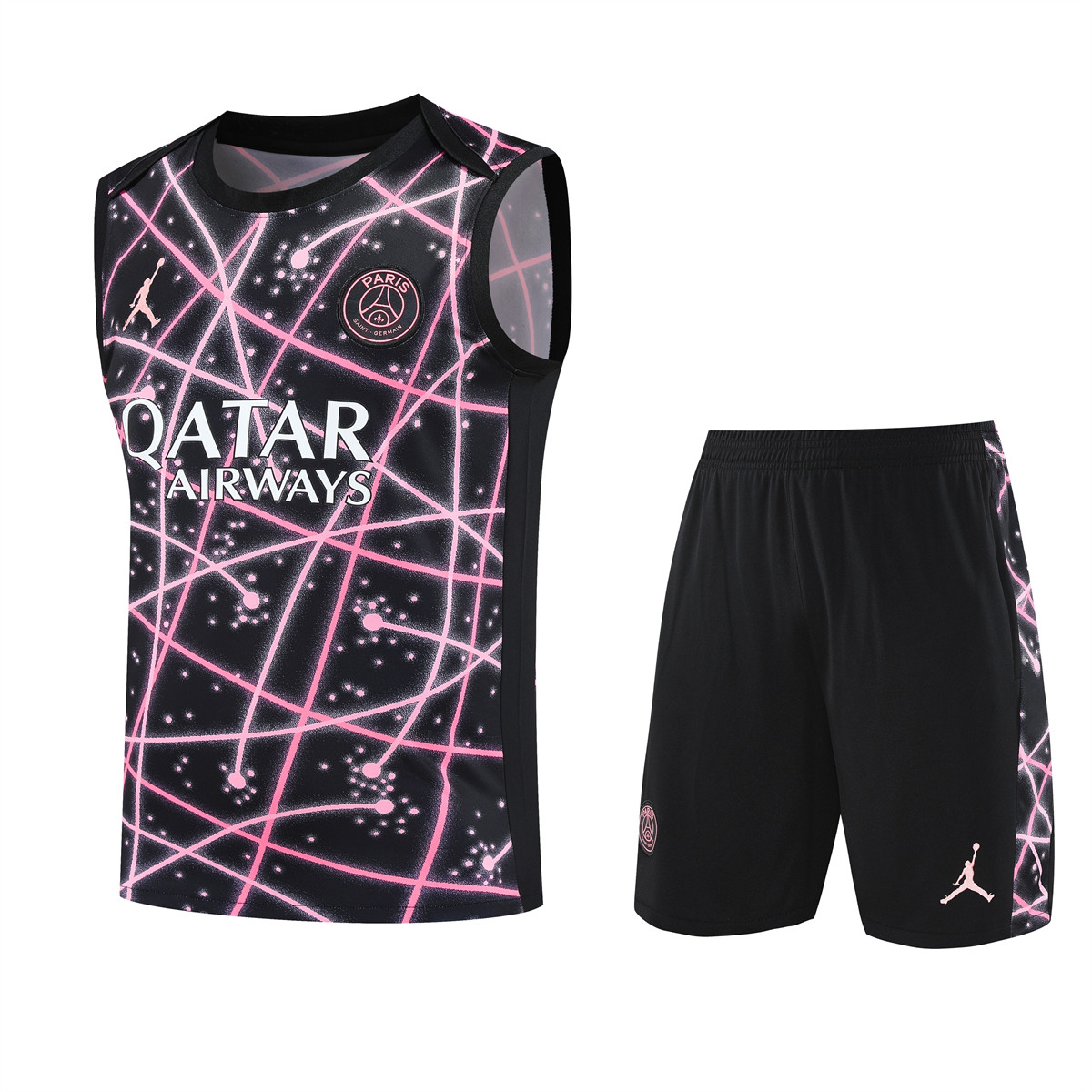 Mens PSG Singlet Suit Black 2025/26