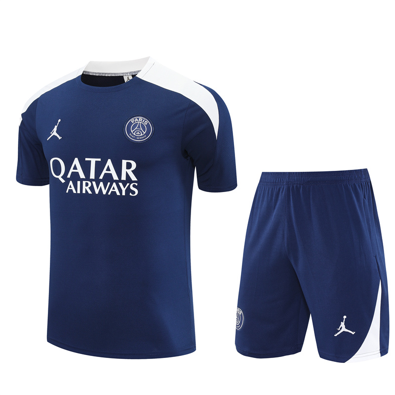 Mens PSG x Jordan Short Training Suit Royal2025/26