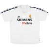 Mens Real Madrid Retro Home Jersey 2002/03