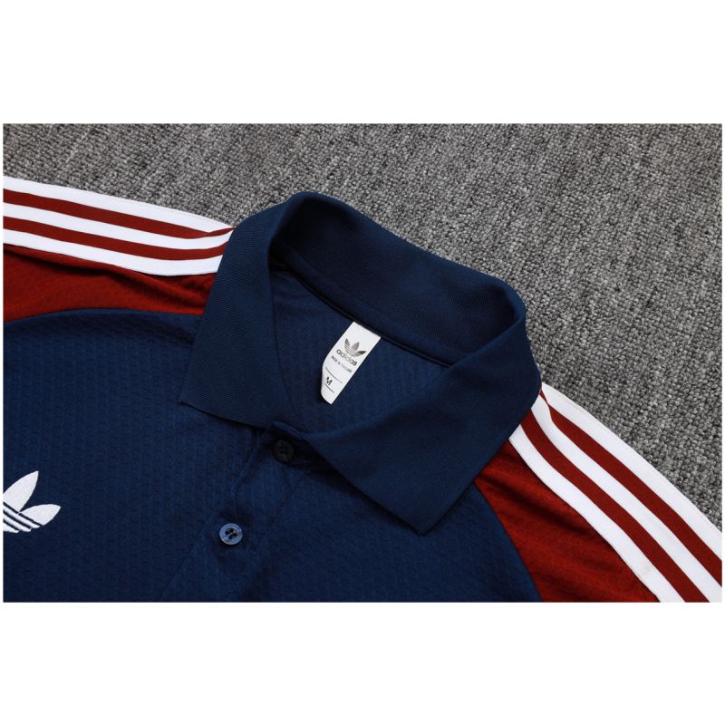 Mens Arsenal Polo Shirt Navy 2025/26