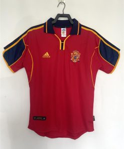 Mens Spain Retro Home Jersey 2000