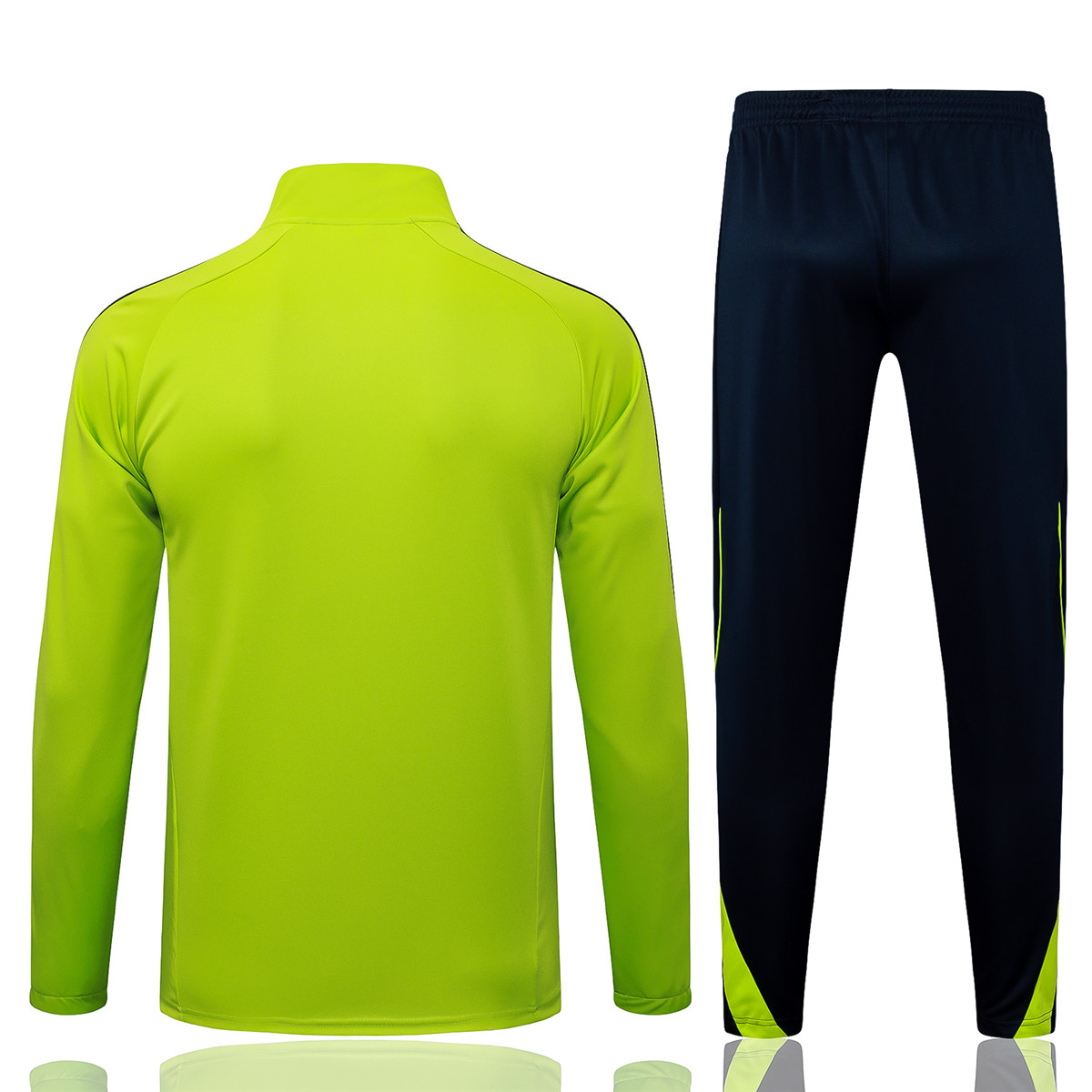 Mens Real Madrid Jacket + Pants Training Suit Green 2025/26