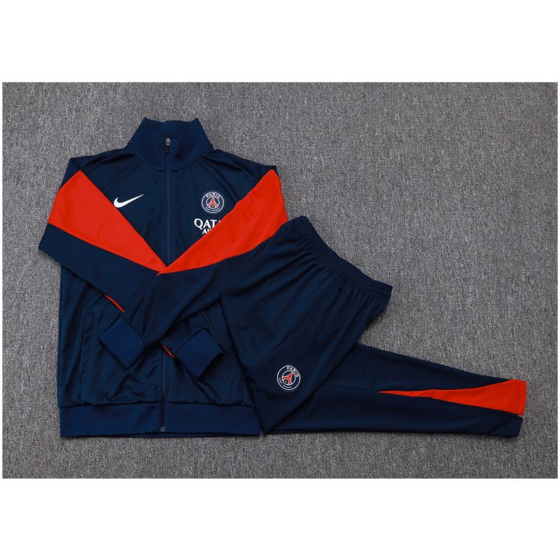 Kids PSG Jacket + Pants Training Suit Navy 2025/26