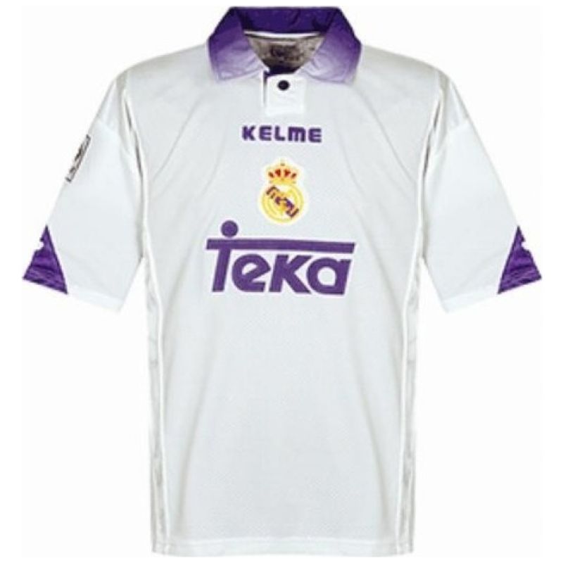 Mens Real Madrid Retro Home Jersey 1997/98