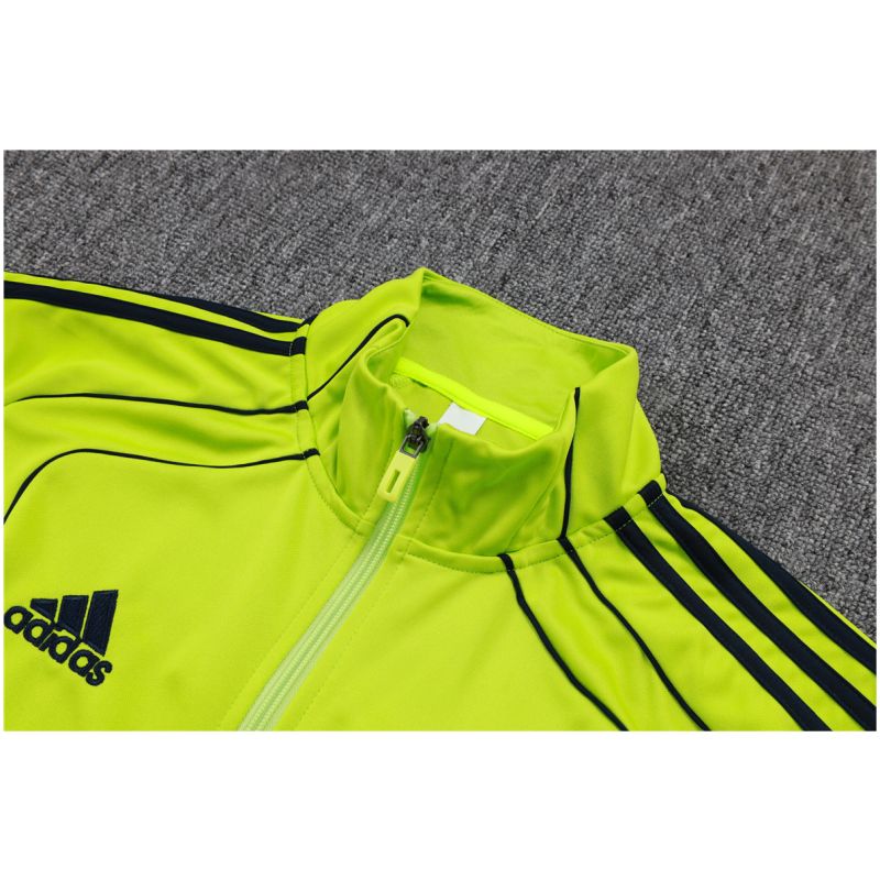 Mens Real Madrid Jacket + Pants Training Suit Green 2025/26