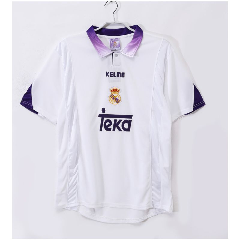 Mens Real Madrid Retro Home Jersey 1997/98