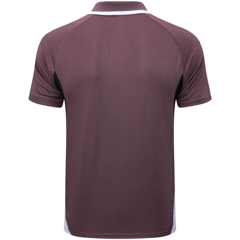 Mens Manchester United Polo Shirt Purplish Grey 2025/26