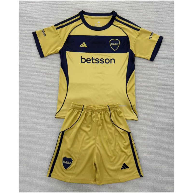 Kinder Boca Juniors Auswärts-Trikot 2025/26-günstige Trikots