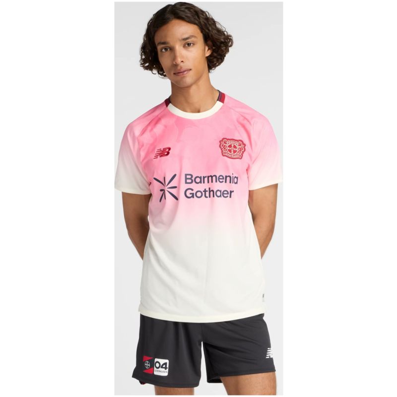 Männer Bayer 04 Leverkusen Auswärts Trikot 2025/26-günstige Trikots