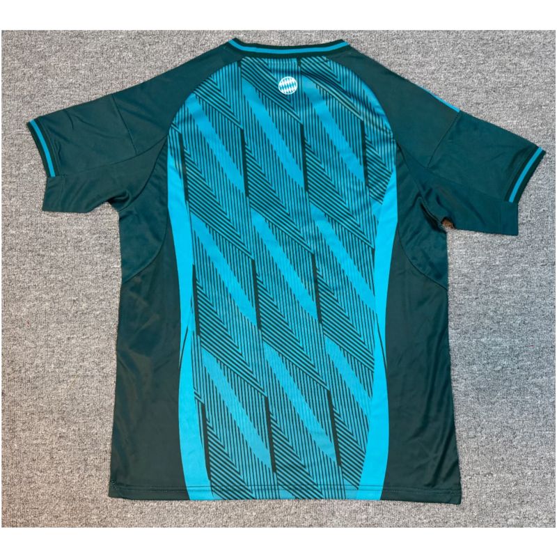 Herren Bayern München Kurzes Trainings-Trikot Grün 2025/26-günstige Trikots