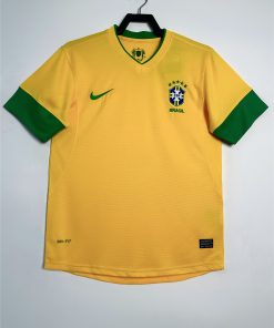 Mens Brazil Retro Home Jersey 2012/13