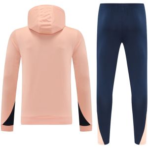 Herren Chelsea Hoodie Sweatshirt + Hose Trainingsanzug Rosa 2025/26-günstige Trikots