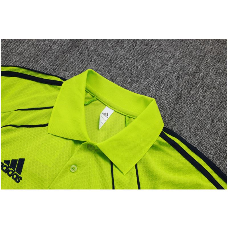 Mens Real Madrid Polo Shirt Green 2025/26