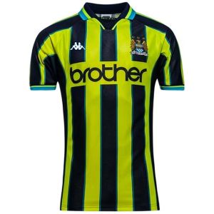 Männer Manchester City Retro Auswärtstrikot 1998/99