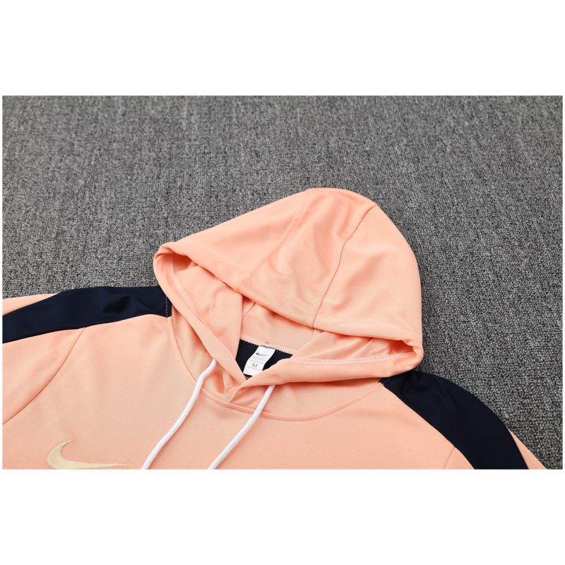 Mens Chelsea Hoodie Sweatshirt + Pants Training Suit Pink 2025/26-cheap jerseys