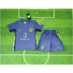 Kids Atletico Madrid Away Jersey 2025/26