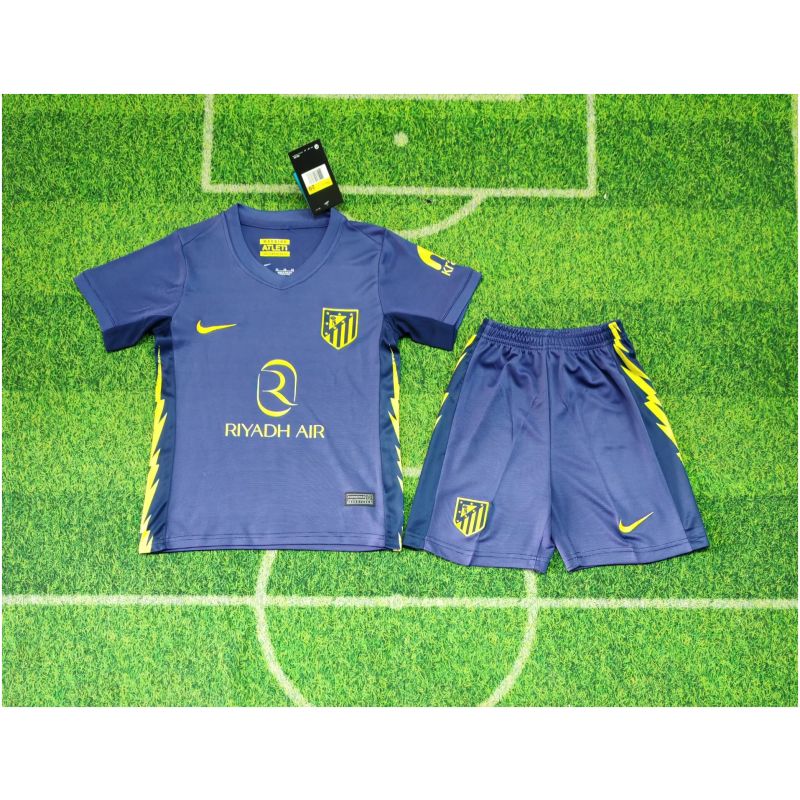 Kids Atletico Madrid Away Jersey 2025/26