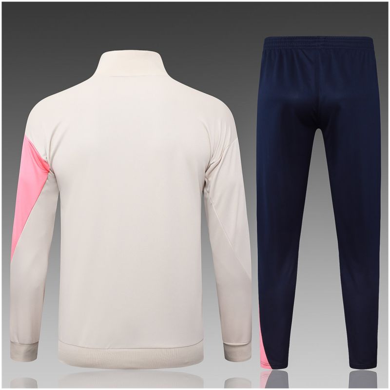Kids Barcelona Jacket + Pants Training Suit Cream 2025/26