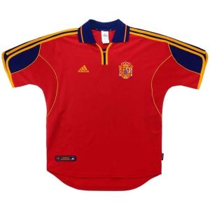 Männer Spanien Retro Heimtrikot 2000