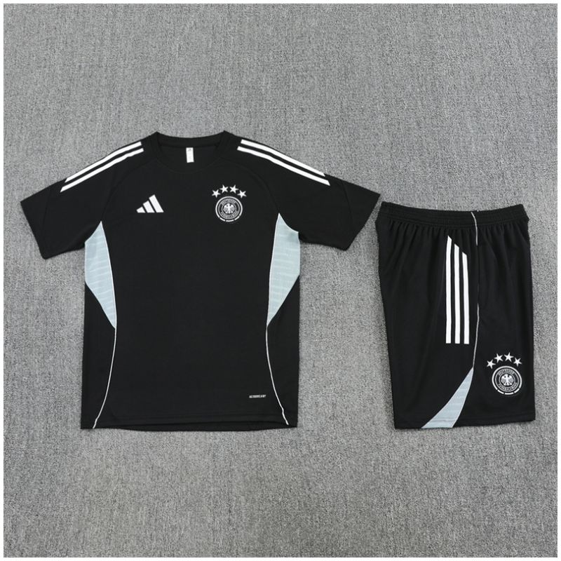 Kids Germany Short Training Suit Black 2025-cheap jerseys