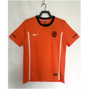 Mens Netherlands Retro Home Jersey 2010