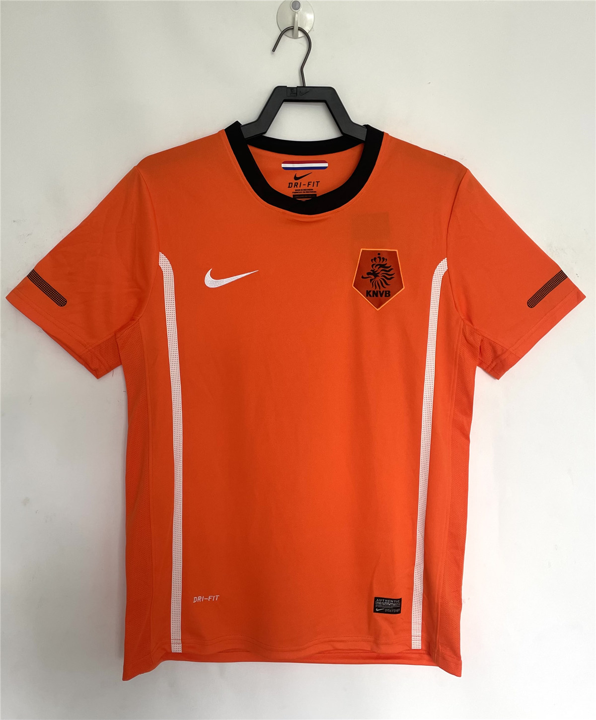 Mens Netherlands Retro Home Jersey 2010