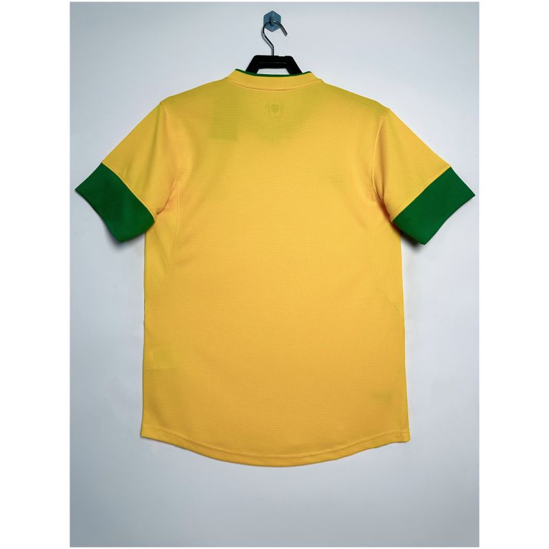 Mens Brazil Retro Home Jersey 2012/13