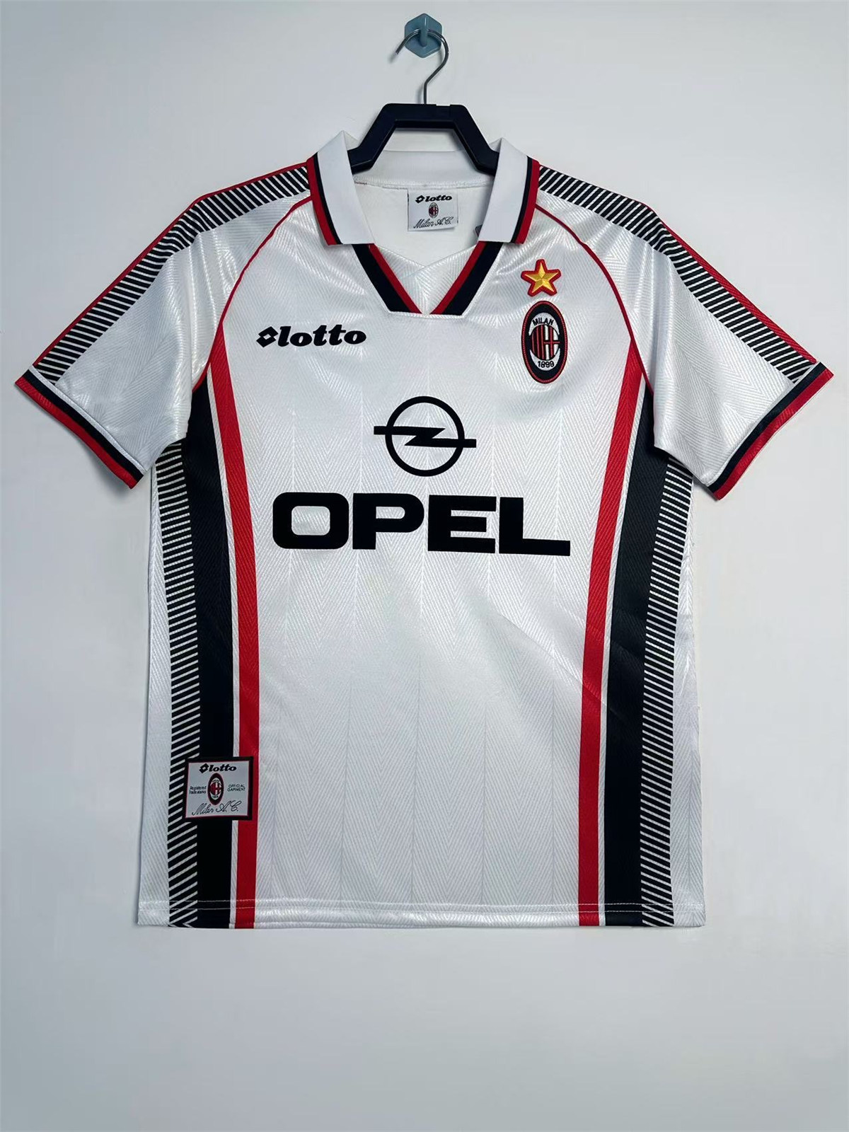 Mens AC Milan Retro Away Jersey 1997/98