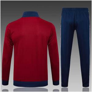 Kids Arsenal Jacket + Pants Training Suit Burgundy 2025/26