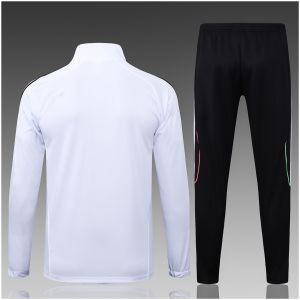 Kinder Juventus Jacke + Hose Trainingsanzug Weiß 2025/26-günstige Trikots