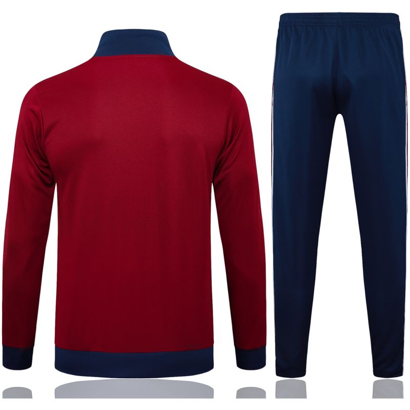 Mens Arsenal Jacket + Pants Training Suit Burgundy 2025/26